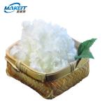 Lightweight 38mm Solid Recycled Non Woven Fabric PET Polyester Staple Fiber