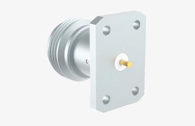 Buy cheap High Frequency N Female 4-hole Flange Microstrip RF Coaxial Connector from wholesalers