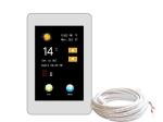 IP20 Touch Screen Underfloor Heating Thermostat 85-265V For Home , CE Standard