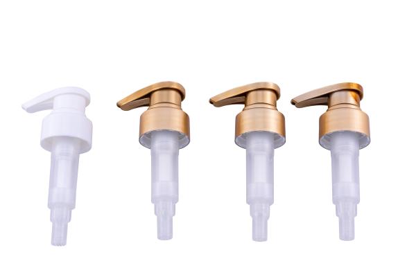 Buy cheap 24 410 Matt Gold Lotion Pump Gold 28 410 Soap Pump Head For Spray Bottle from wholesalers