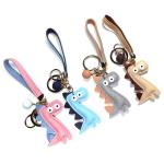 Buy cheap Printing Logo Horse Leather Keychain , 4.5CM Personalised Animal Keyrings from wholesalers