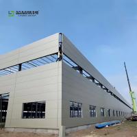 Buy cheap Bolted Connection Portal Frame Warehouse Sandwich Panel Quick Assembly product