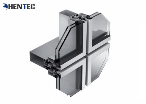 Buy cheap Corrosion Proof Aluminum Curtain Wall Profile 6063- T5 Anodized / Powder Painted from wholesalers