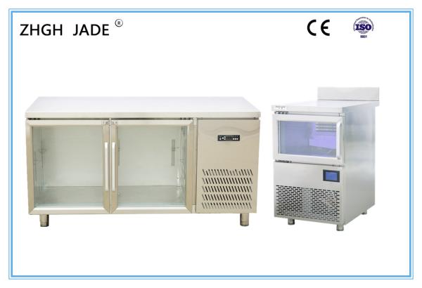 Buy cheap Air Cooled Glass Door Refrigerator , Multiply Shelves Under Worktop Freezer from wholesalers