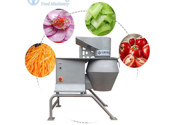 Automatic Vegetable Fruit Washing Machine Multi Function Potato Crinkle Cutter Machine