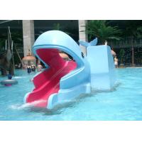 Buy cheap Anti UV Kids Water Park Equipment Fiberglass Whale Water Slide product