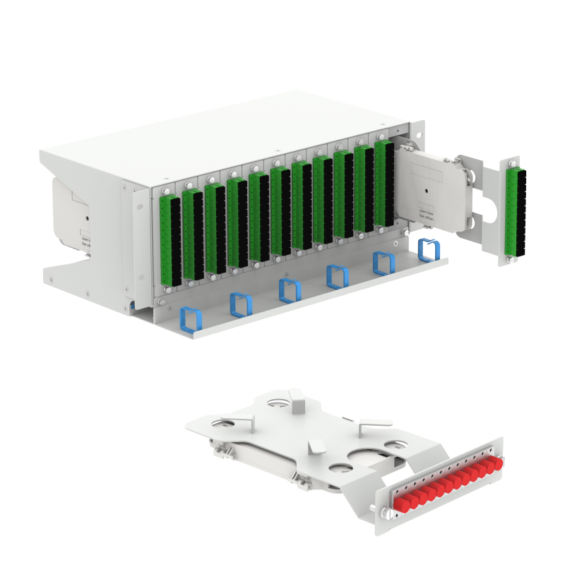 FTTH Termination Box Made of Aluminum for Fiber Optic Network Distribution