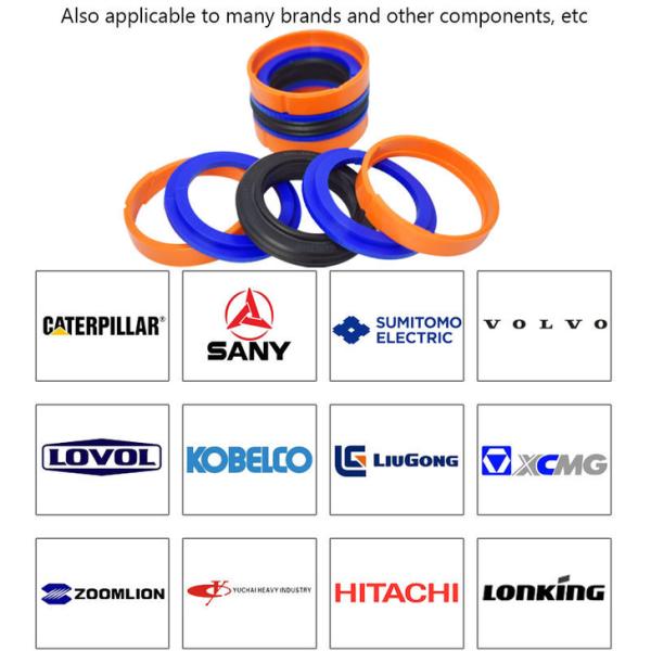 Nbr Pom Hydraulic Piston Oil Seals Compact Piston Seal Kdas 60 X 44 For Machinery Repair