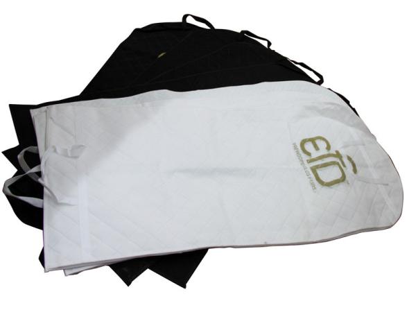 Buy cheap Non Woven Fabric Suit Garment Bag Tape Handle Quilted with Personized Veins For Men's suit from wholesalers