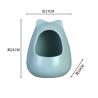 Buy cheap Hamster Bed House Sustainable Ceramic Totoro for Cooling in Summer Carton Design from wholesalers