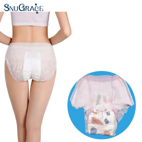 Buy cheap SnuGrace Women's Menstrual Pants Upgrade Lighter Breathable and Anti-Side Leakage from wholesalers