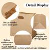 Buy cheap Die Cut Tote Bags 11x11x6" Kraft Paper Gift Bags Grocery Bags For Food Wedding Birthday Party Favor Retail from wholesalers