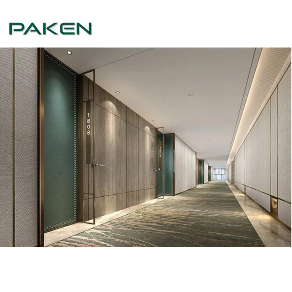 Buy cheap High Density Foam ISO9001 Interior hotel wall panels Fixed Furniture Paken HQF-006 from wholesalers