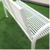 Buy cheap White Street Furnitures L1500xW620xH900mm Outside Metal Bench from wholesalers