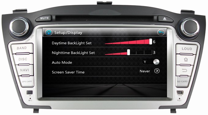 Ouchuangbo Car Radio DVD Stereo for Hyundai Tucson IX35 2009-2012 USB iPod GPS Navi OCB-7022A