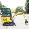 Buy cheap Mini Excavator Manufacturer 1500kg Crawler Mounted Hydraulic Small Digger For Back Garden from wholesalers