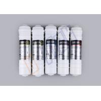 Buy cheap Food Grade Activated Carbon Filter Cartridge 1/4 Inch Connector With Polymer product