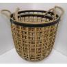 Buy cheap Bamboo Handmade Set Of 2 Basket Storage For Kitchen Or Bathroom from wholesalers