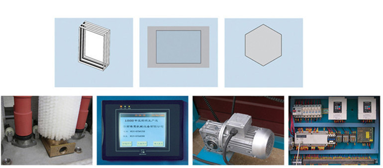 Auto Vertical Insulating Glass Flat-Pressing Production Line