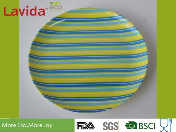 Buy cheap Reusable 20cm / 25cm Melamine Camping Dishes Tasteless High Temperature Tolerance from wholesalers