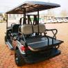 Buy cheap 2023 Black 6 Seater Golf Cart 4x4 60V Lithium Battery 35mph from wholesalers