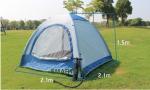 TPU Pole Inflatable Outdoor Tents Inflatable Air Dome Tent Blue 210X210X150cm