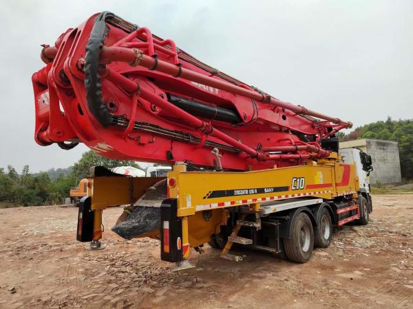 2.6mm Vibrating Amplitude 2019 Truck Mounted Pump Concrete Pump Truck for