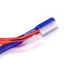 V Shape Double Ended Orthodontic Toothbrush With Interdental Brush