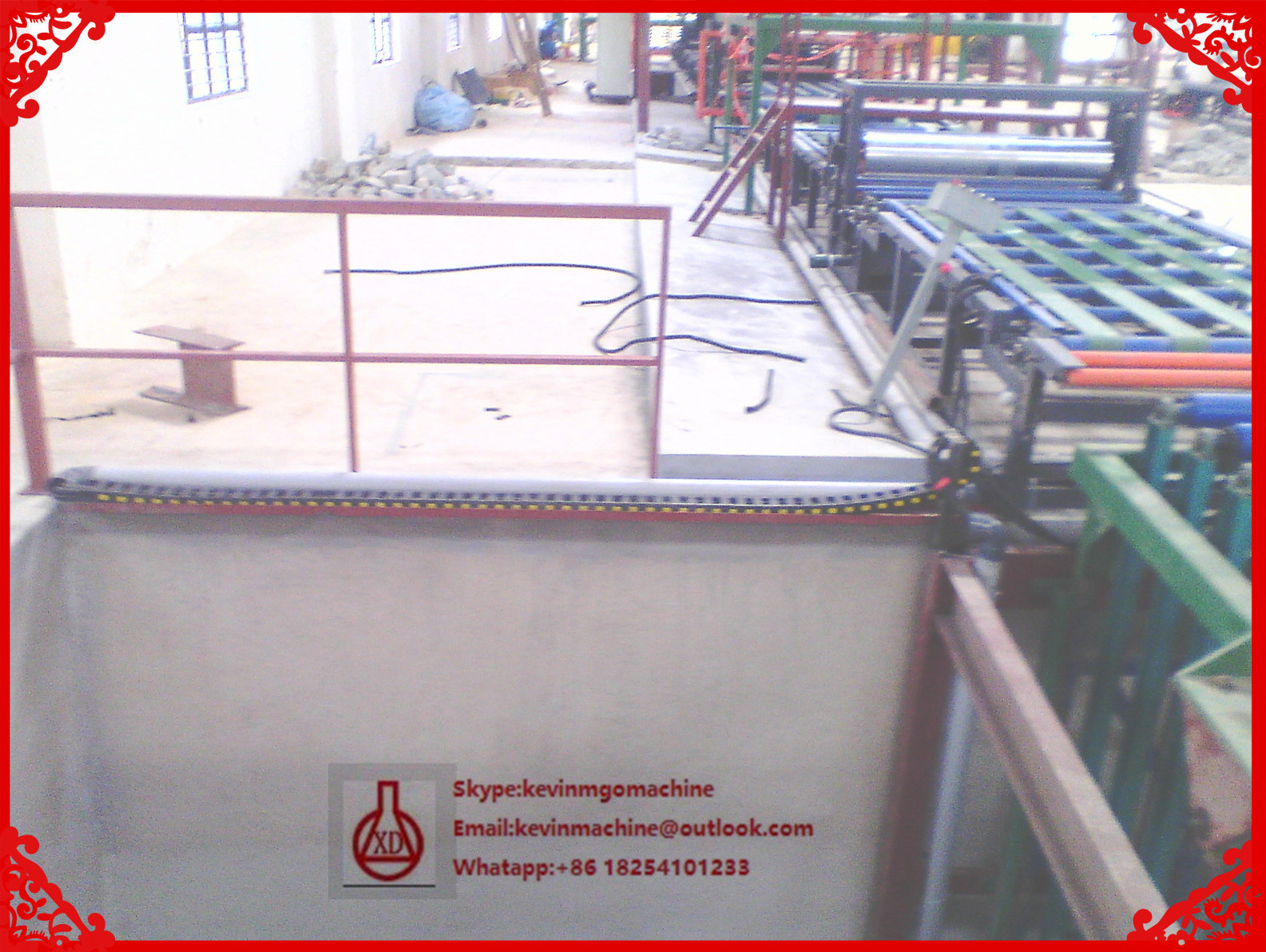 Anti Impact Fiber Cement Board Machine with 3 - 5m/min Production Line Speed