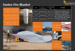Suntex EV Car Fire Blankets Welding Blankets Fire Blankets Flame Retardant