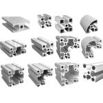 Electrical Fixtures Aluminium Extrusion Profiles Anodized 6061 Aluminum Profile
