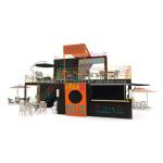 Modified 20 Foot 40 Foot Prefab Shipping Container Pop Up Coffee Shop Restaurant