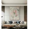 Buy cheap Textured Modern Flower Paintings Handpainted Canvas For Interior Decoration from wholesalers