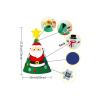 Buy cheap Kids New Year Gift EN71 Diy Felt Christmas Tree Ornaments from wholesalers