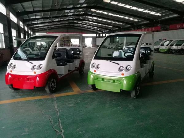 Buy cheap 110v Electric Sightseeing Car Electric People Mover Life Size Advanced Audio Sound from wholesalers