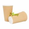 Buy cheap Large Capacity Ripple Paper Cups Skid-proof For Cappuccino / Latte from wholesalers