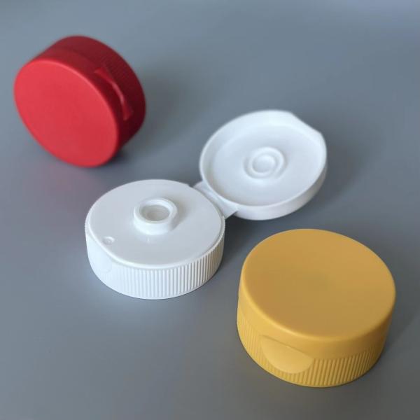 Buy cheap US 0.06/Piece Customization 38mm Honey Cap Flip Top Cap for Ketchup Plastic Honey Bottle Cap from wholesalers