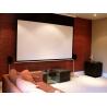 Buy cheap Remote Control Motorized Projector Screen 3D Fiberglass White Screen Fabric from wholesalers