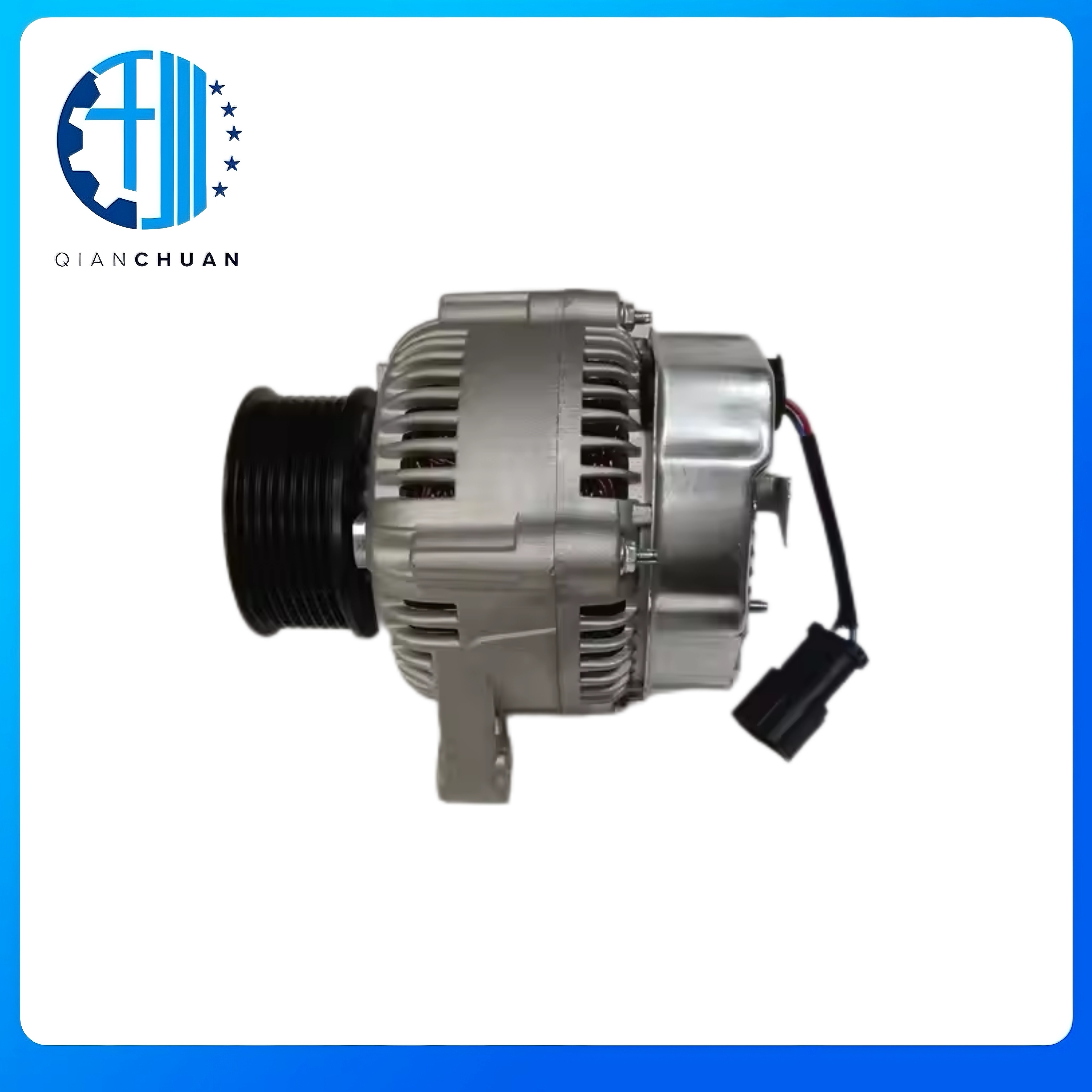 24V Alternator 102211-4050 for Komatsu PC200-7 Excavator Machinery Electric Parts