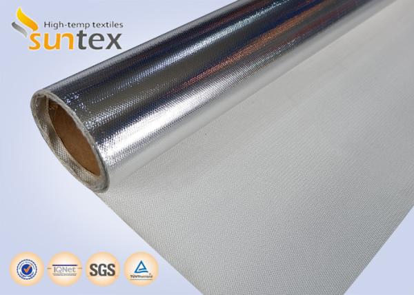 Buy cheap Good Quality Aluminum Foil Coated Cloth Laminated Roll Fireproof Fiberglass Fabric from wholesalers