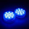 Buy cheap Color Changing Remote Control Submersible LED Lights With Magnet Suction Cups Pond Fountain Pool from wholesalers