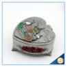 Buy cheap Castle Desgin Zinc Alloy Metal Jewelry Box with Mirror from wholesalers