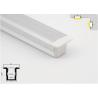 Buy cheap PMMA Cover LED Aluminum Profile Sound Insulation For Kitchen Cabinet 7.6X12mm from wholesalers