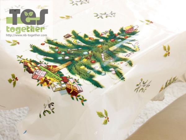 Buy cheap New Christmas disposable PVC tablecloth，with different Cartoon designs from wholesalers