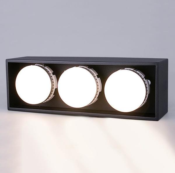 Interior IP20 surface mounted 3x5W 3x7W 3x9W COB LED down light for home