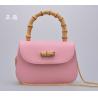 Buy cheap European and American fashion female summer new bamboo bag embossed PU chain shoulder diagonal package from wholesalers