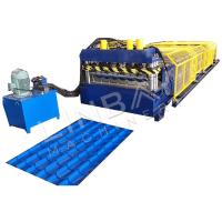 Buy cheap Mexican Galvateja Roofing Roll Forming Machine 440V product