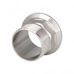 Buy cheap Male Hexagon Sanitary Stainless Steel 304 316L Thread Ferrule Tri Clamp Pipe from wholesalers