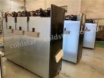 Customize Supermarket Meat Showcase Display Vertical Freezer