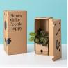 Buy cheap Customized Recycled Shipping Mailer Kraft Paper Gift Packing Box Hard Corrugated from wholesalers